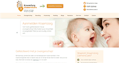 Desktop Screenshot of kraamzorglc.nl